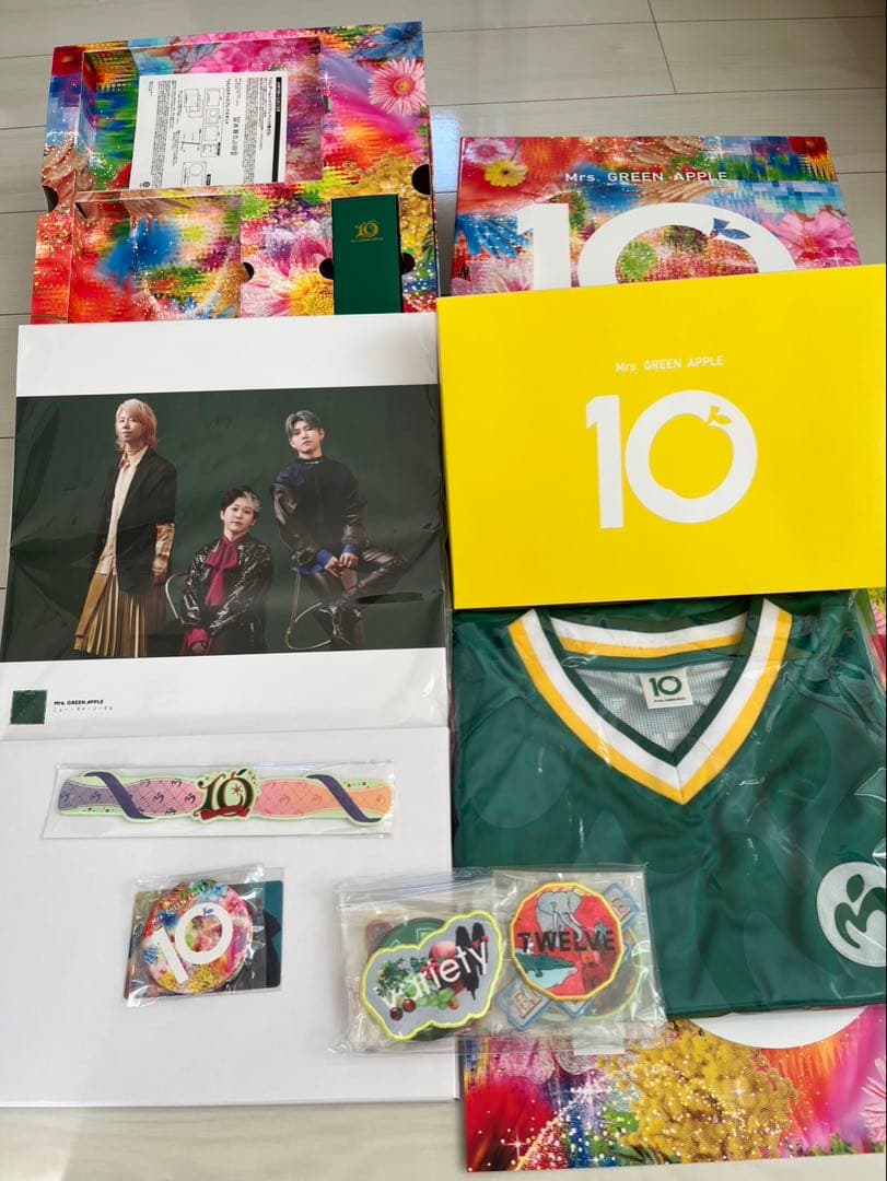 M*M様 Mrs. GREEN APPLE 10周年記念ボックス ミセスグリーン