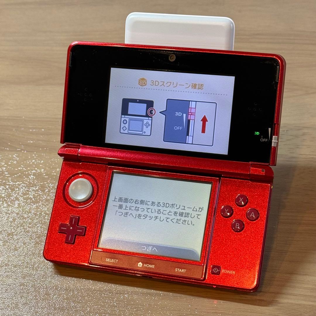 4-342 ニンテンドー3DS メタリックレッド