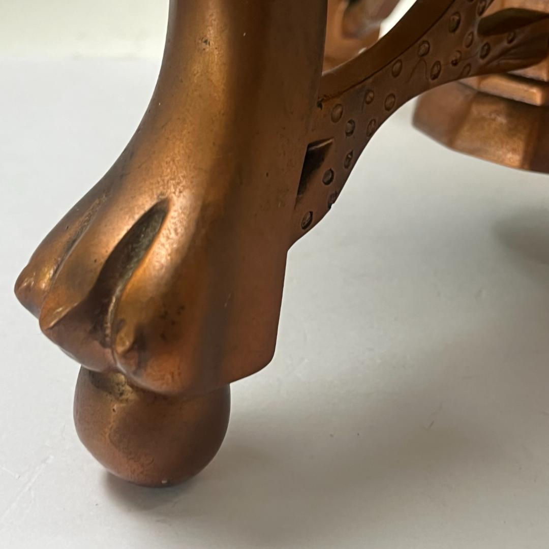 54 イエロー 黄色 方位磁石付き 天然石 アンティーク 地球儀 インテリア