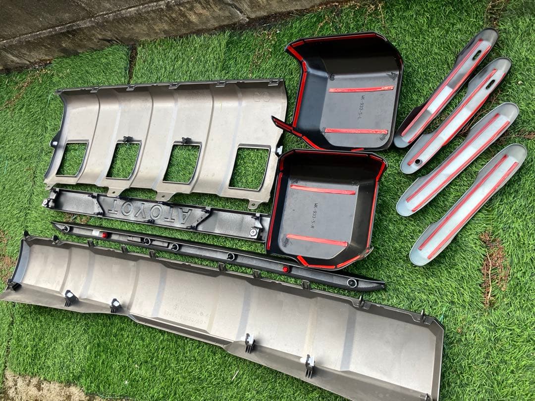 ランクル250 本物ラプターライナー7点セット