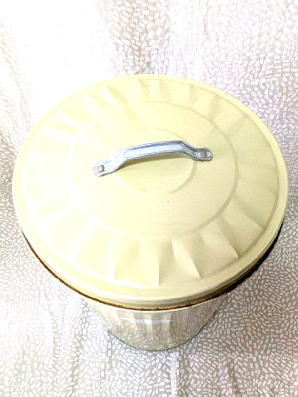 OBAKETISE ストライプデザイン ごみ箱 蓋付き3個セット(42リットル)