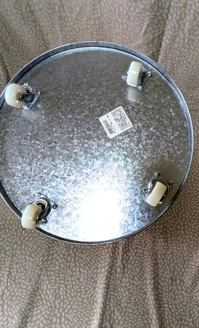 OBAKETISE ストライプデザイン ごみ箱 蓋付き3個セット(42リットル)