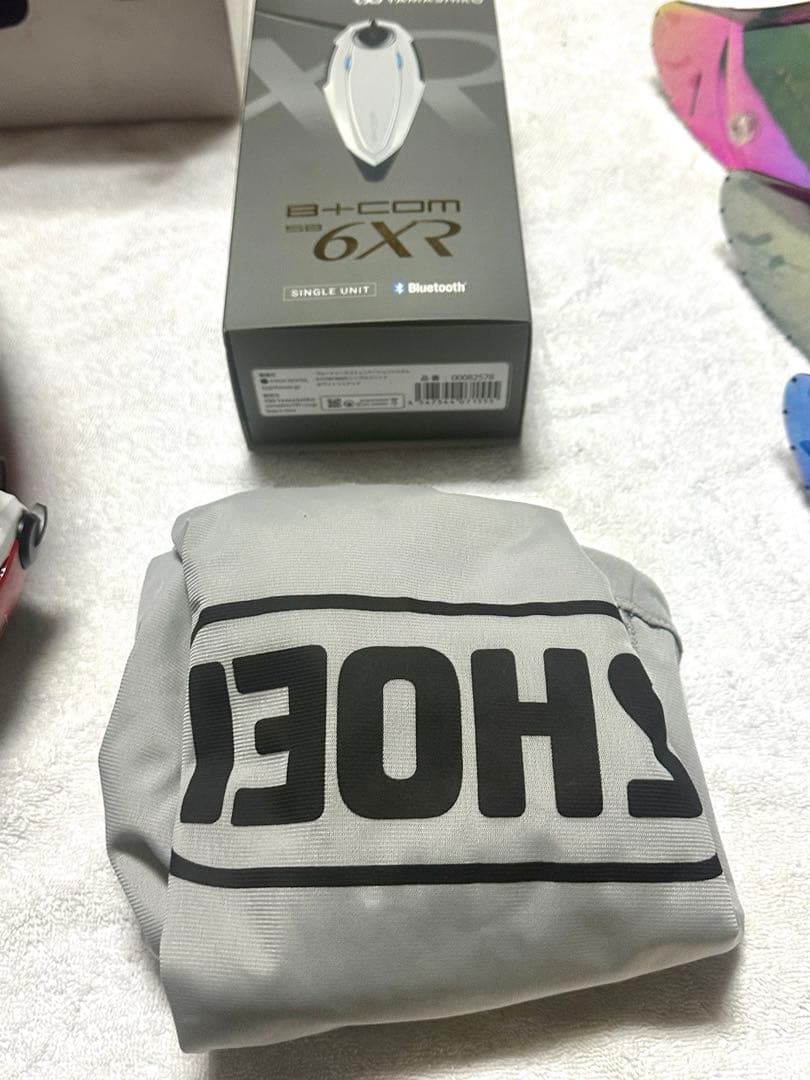 SHOEI X-Fifteen B＋comSB6xR付き 中古　送料込み✨