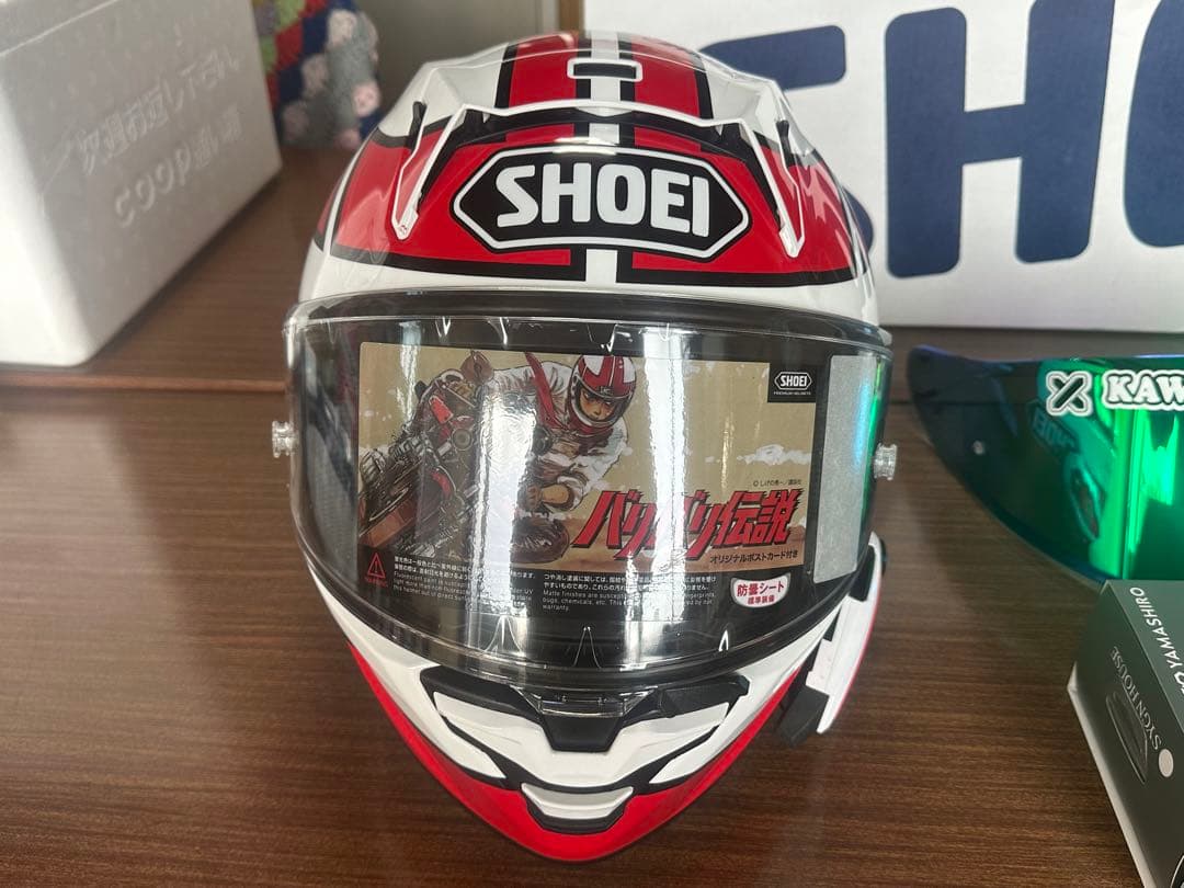 SHOEI X-Fifteen B＋comSB6xR付き 中古　送料込み✨