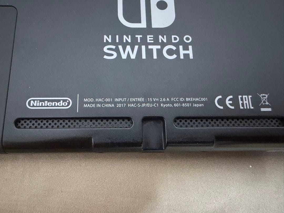 Nintendo Switch 初期型 2017年製 未対策機 HAC-001