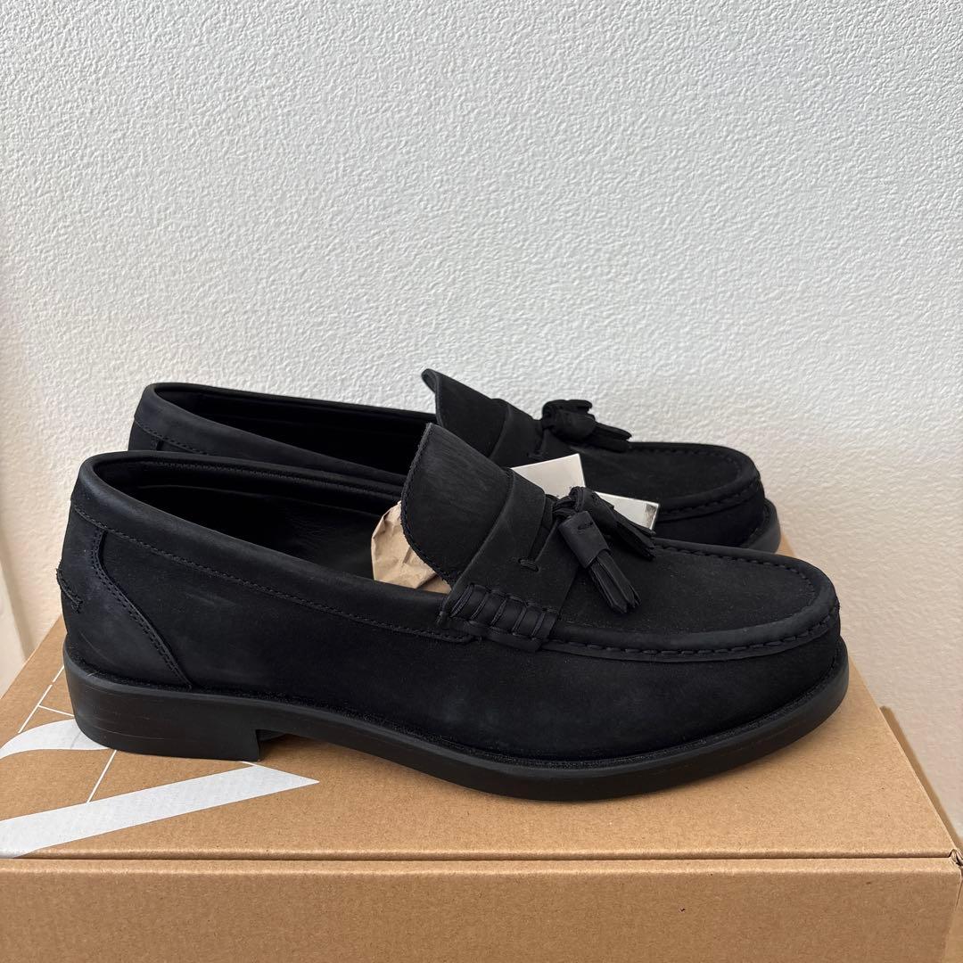 ZARA ザラ タッセル付きレザーローファー 42 27cm