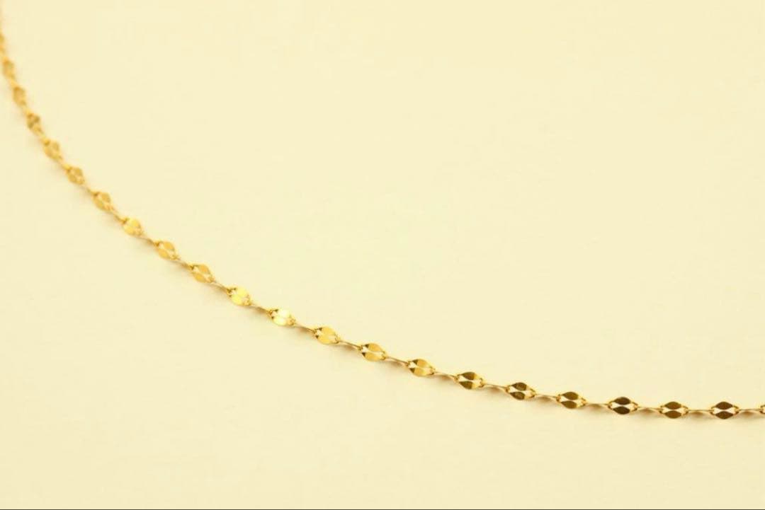 大特価‼️早いもの勝ち！新品 18金 K18 ネックレス 45cm アジャスター