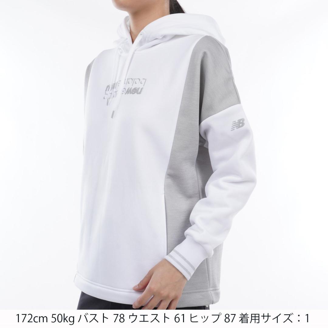 ニューバランス ゴルフ インレイ裏起毛 スウェット プルオーバー フーディー
