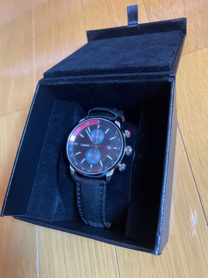 Paul Smith クロノグラフ レザーベルト時計