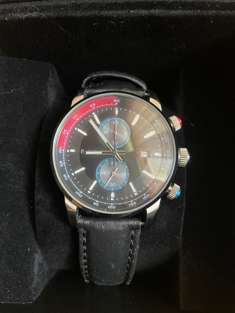 Paul Smith クロノグラフ レザーベルト時計