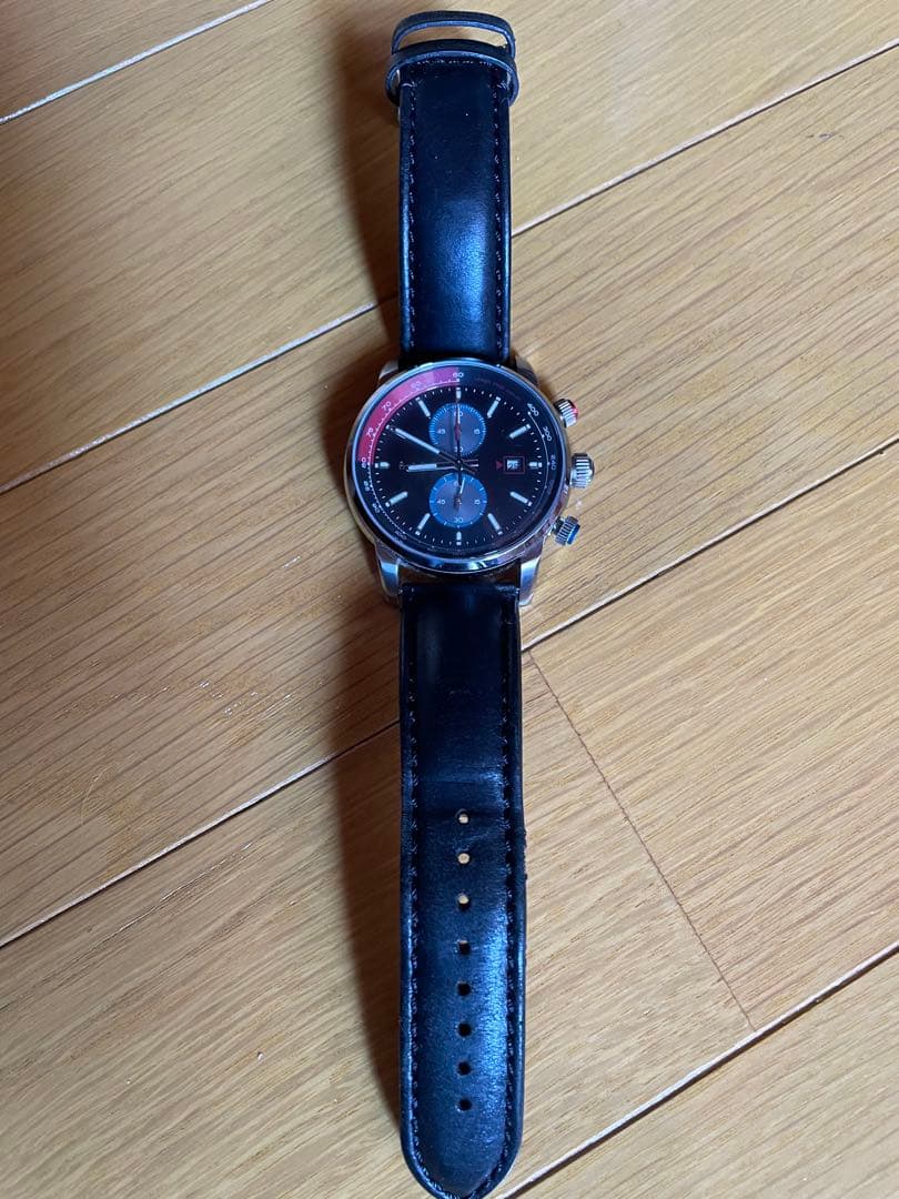 Paul Smith クロノグラフ レザーベルト時計