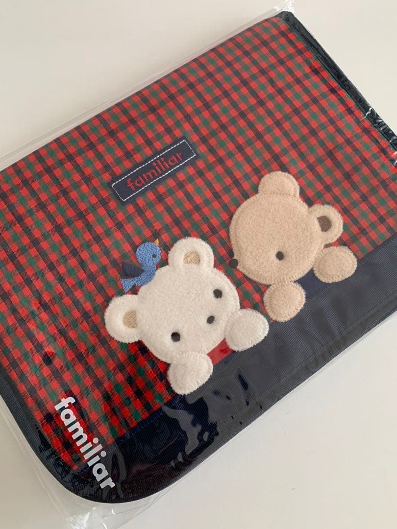 ファミリア familiar 母子手帳ケース　赤