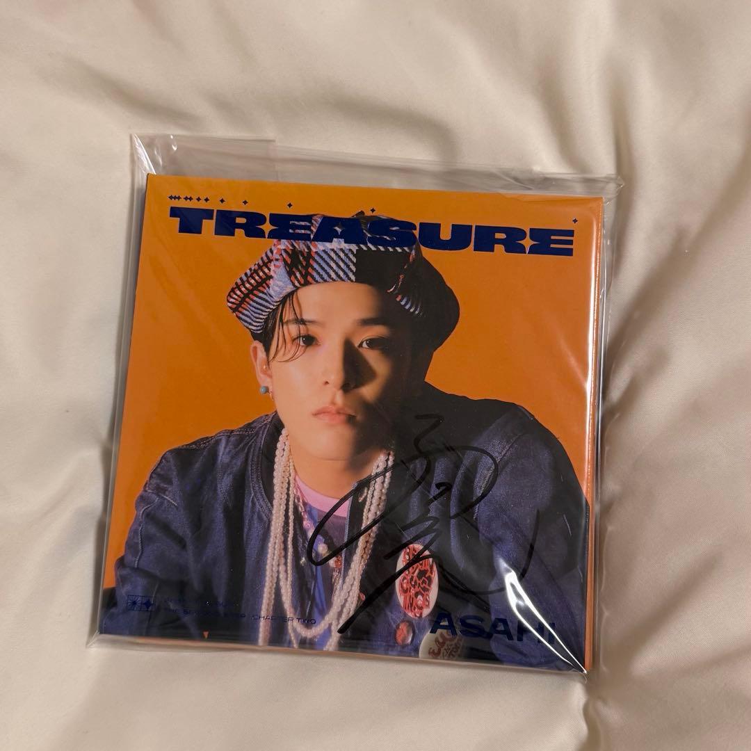 TREASURE アサヒ 直筆サイン入り アルバム