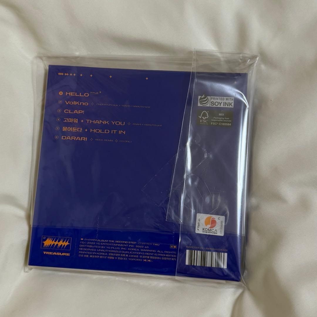 TREASURE アサヒ 直筆サイン入り アルバム