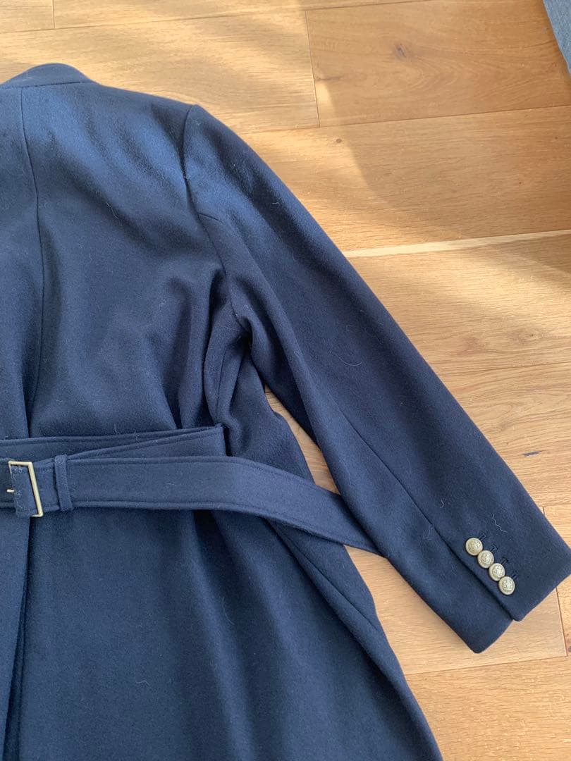 AMERI アメリ　ネイビー ロングコート　Ｍサイズ