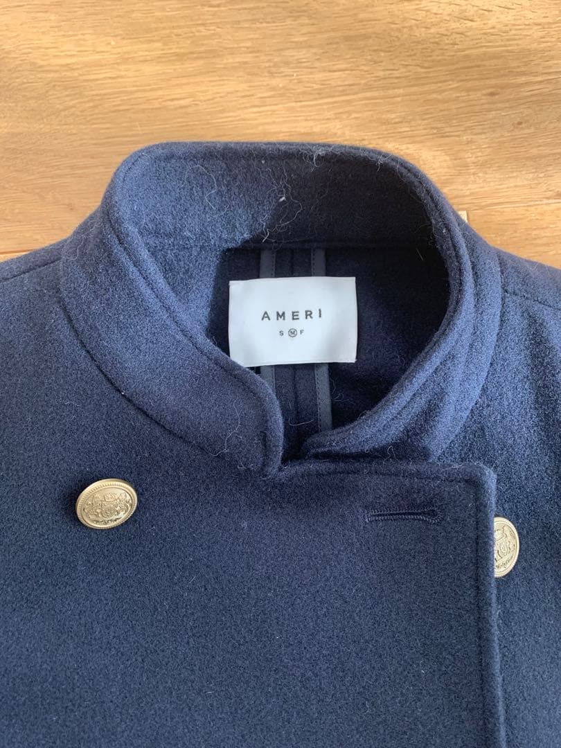 AMERI アメリ　ネイビー ロングコート　Ｍサイズ