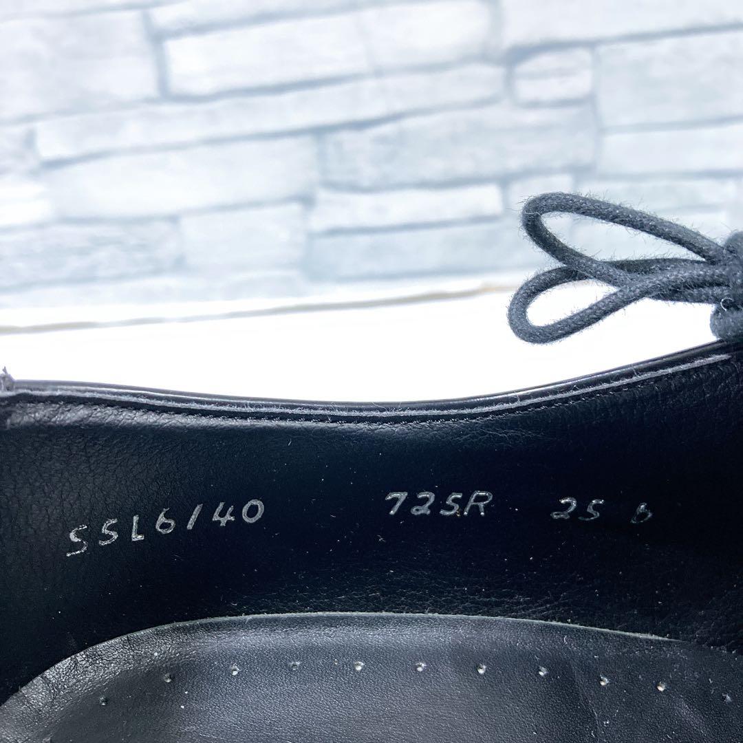 美品 REGAL ビジネスシューズ ストレートチップ 725R 黒 25.0