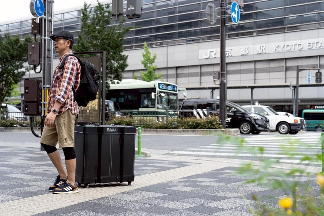 【新品未開封】EZ Bike 折りたたみ自転車用 折りたたみ輪行ボックス B&W