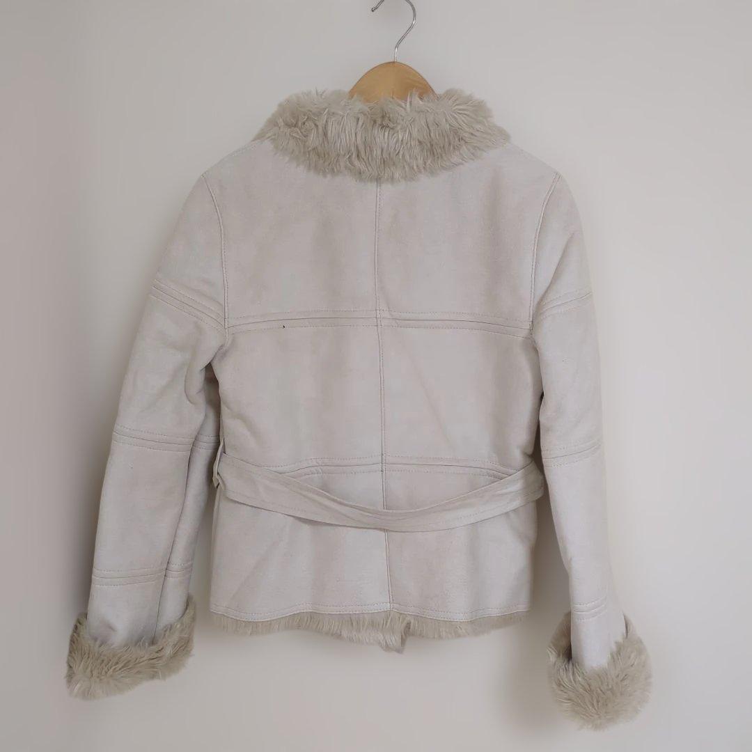 ❄BODY DRESSING フェイクムートンコート ボアジャケット