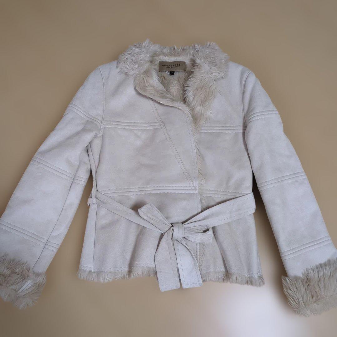 ❄BODY DRESSING フェイクムートンコート ボアジャケット