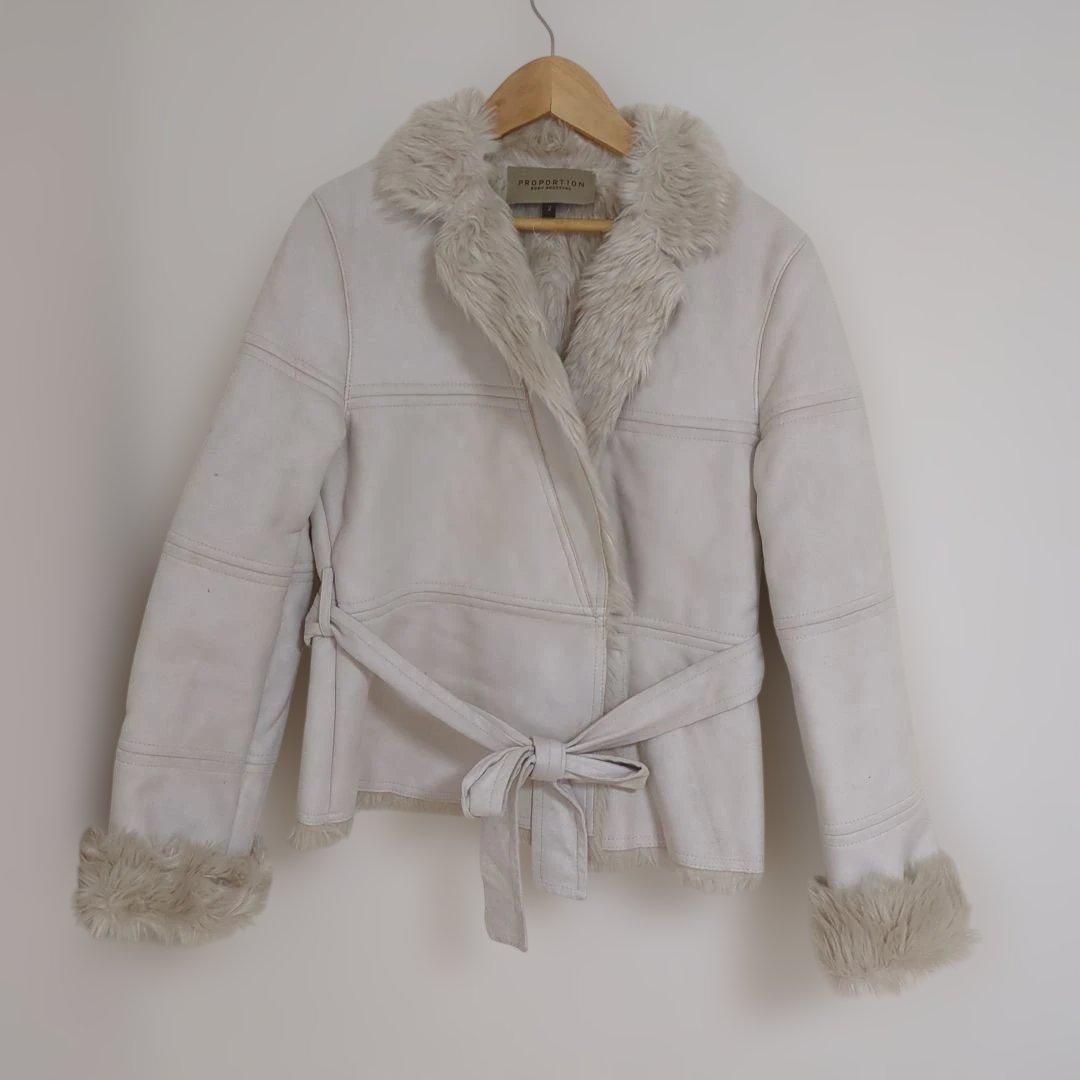 ❄BODY DRESSING フェイクムートンコート ボアジャケット