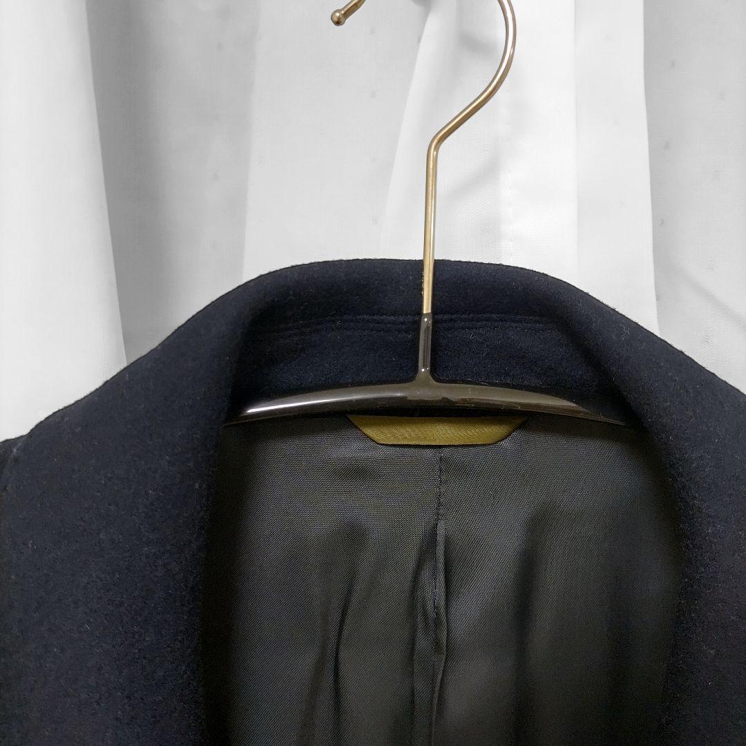 ダーバン 高級 チェスターコート ダブル【カシミア70%】黒 M 【未使用】