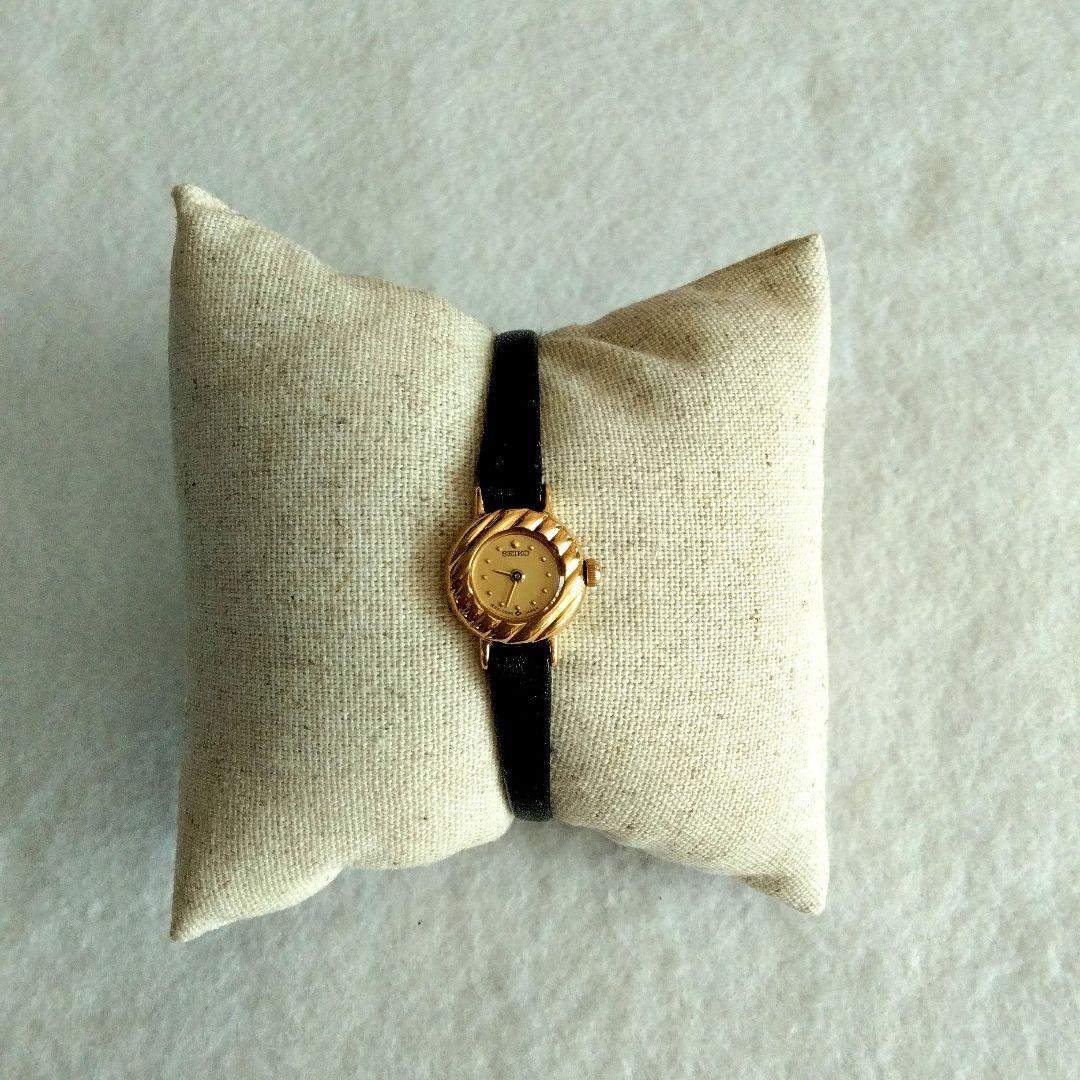 【SEIKO▪希少▪レア】レディース 腕時計 クォーツ ゴールドダイヤル