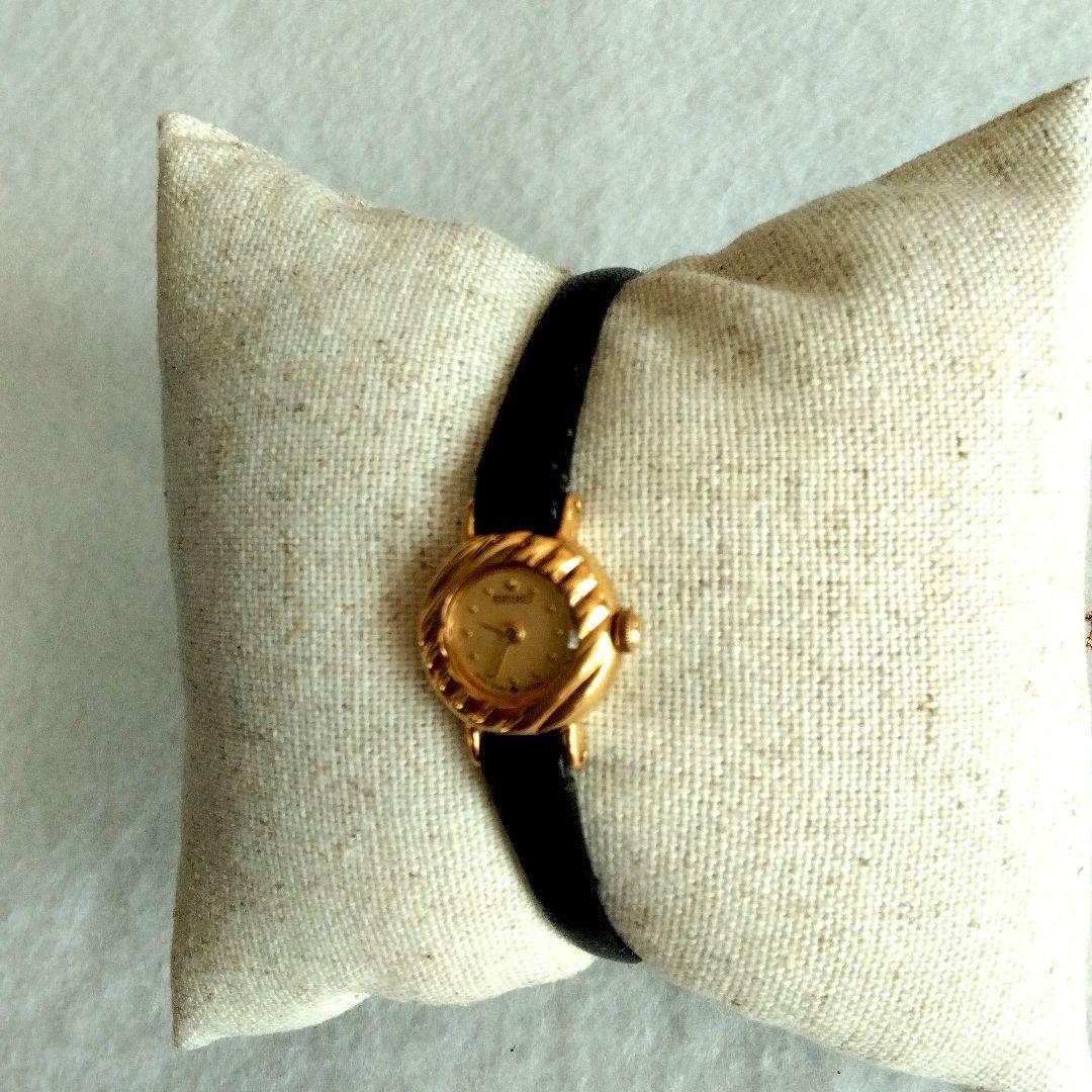 【SEIKO▪希少▪レア】レディース 腕時計 クォーツ ゴールドダイヤル