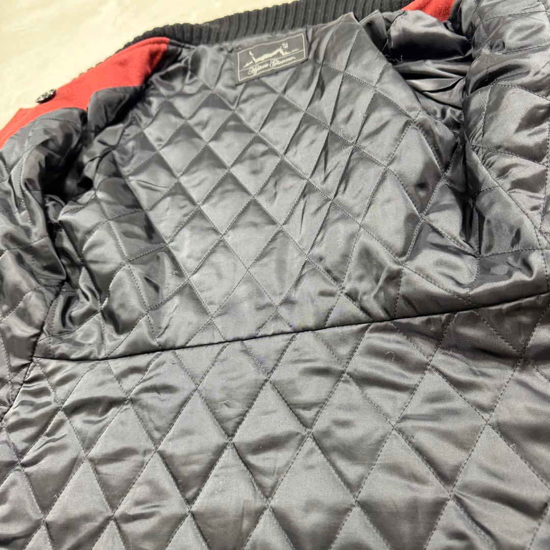 極美品 ヒステリックグラマー 希少 カウレザー レザーワッペン ダブルブレスト