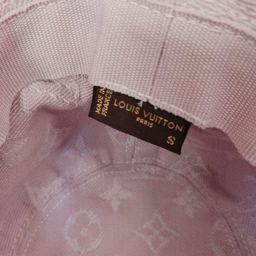 LOUIS VUITTON 　ルイヴィトン　モノグラム　ピンク バケットハット