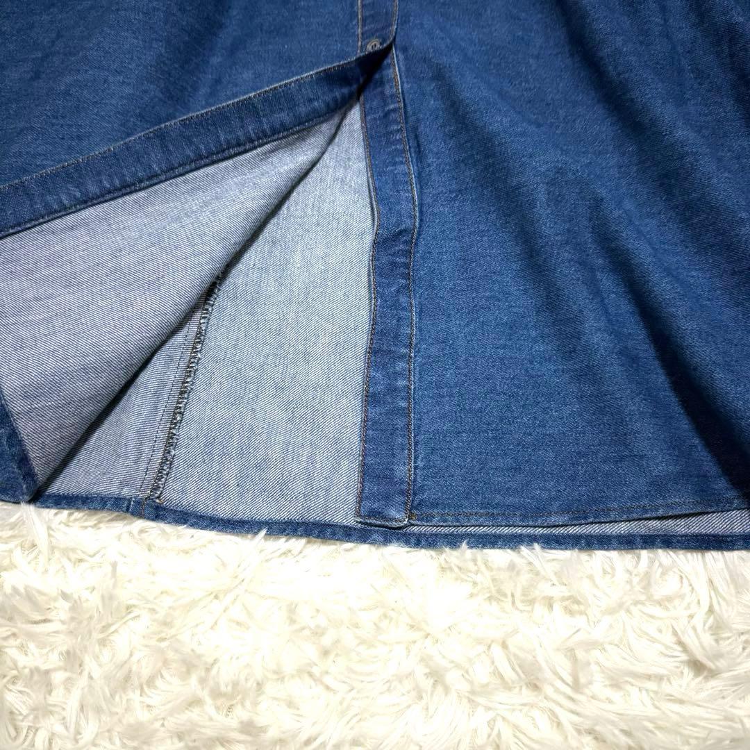 【美品】マックスマーラ デニム シャツワンピース