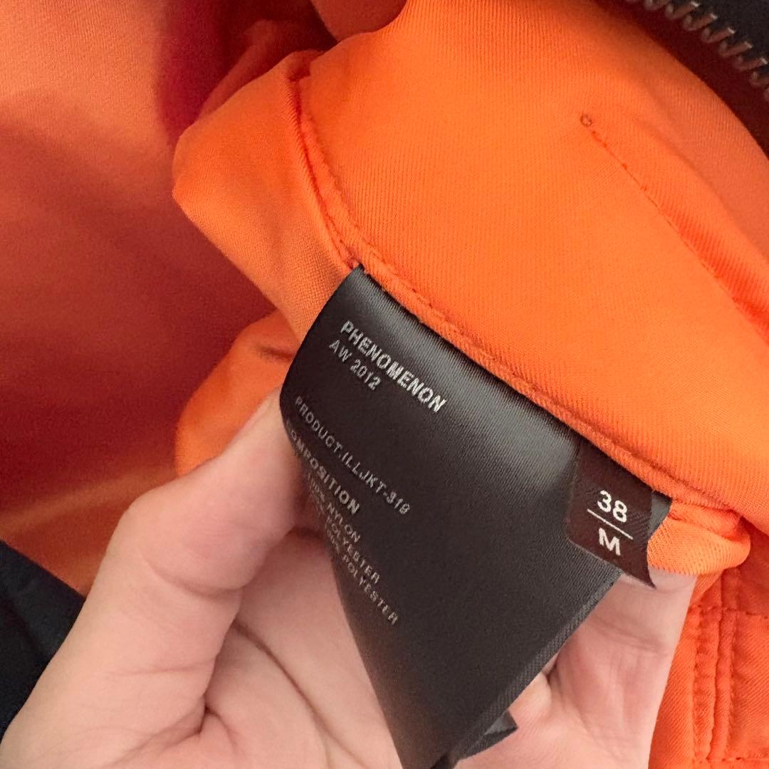 ［ASAP ROCKY着用］PHENOMENON MA-1ジャケット 38 M