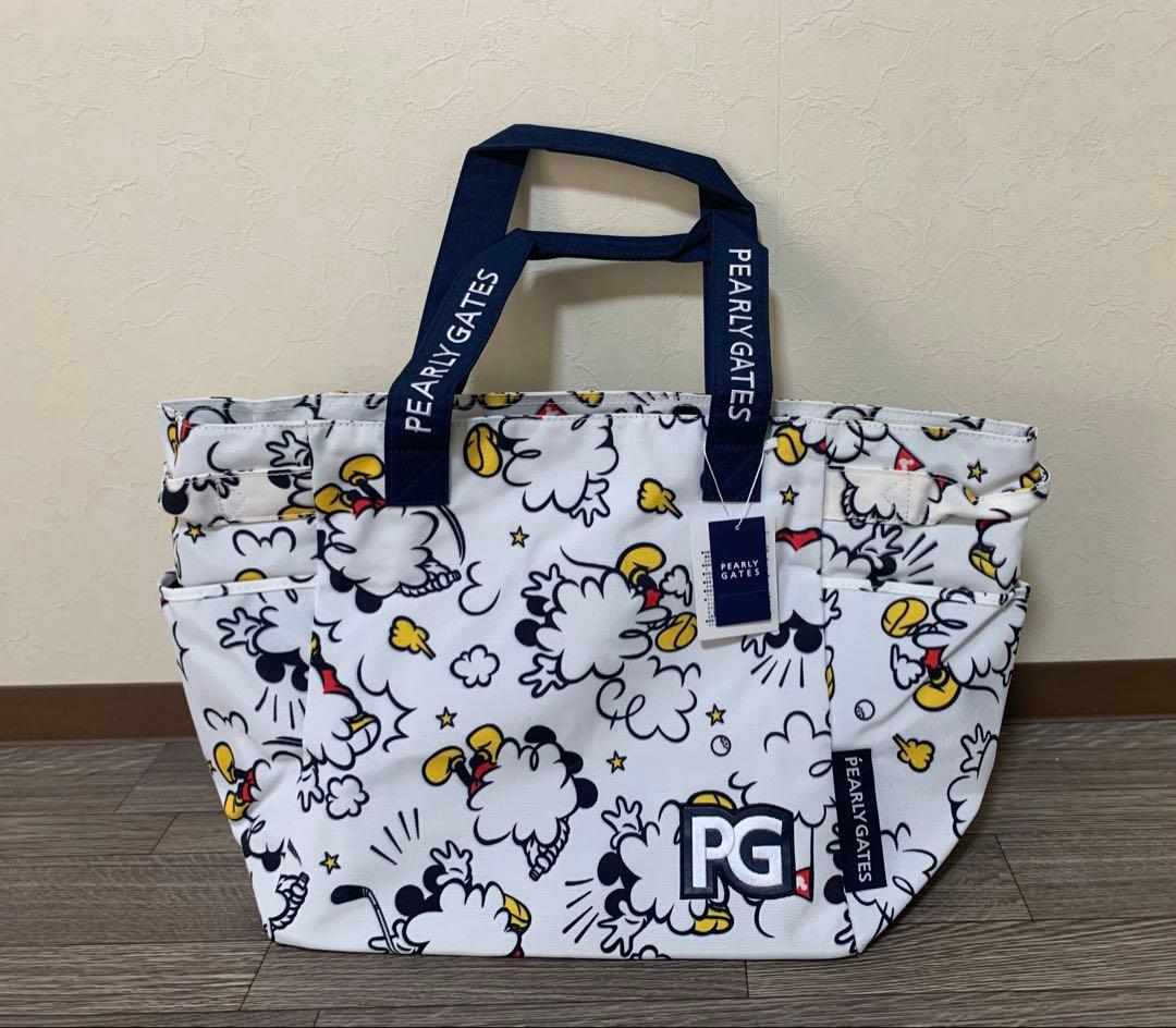 PEARLY GATES ×Disneyミッキー　ロッカーバック　未使用タグ付