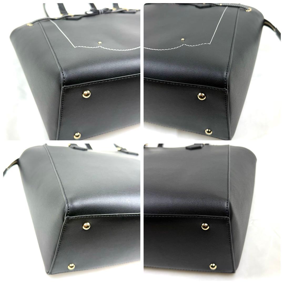 【現行】未使用級 サマンサベガ トートバッグ 肩掛け バレッタリボン A4収納