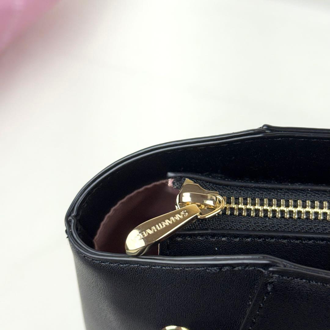 【現行】未使用級 サマンサベガ トートバッグ 肩掛け バレッタリボン A4収納