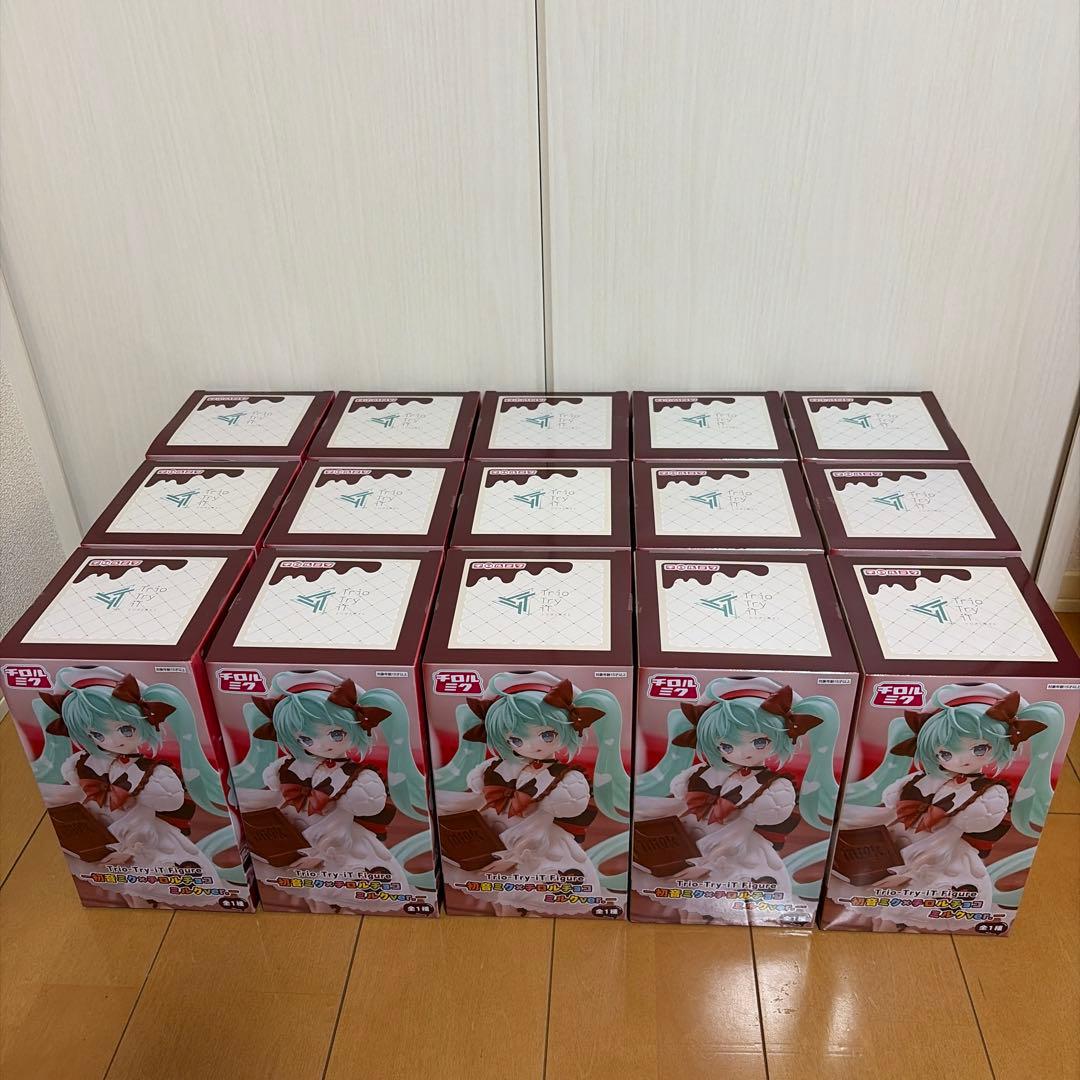 初音ミク×チロルチョコ ミルクver. フィギュア　15体セット
