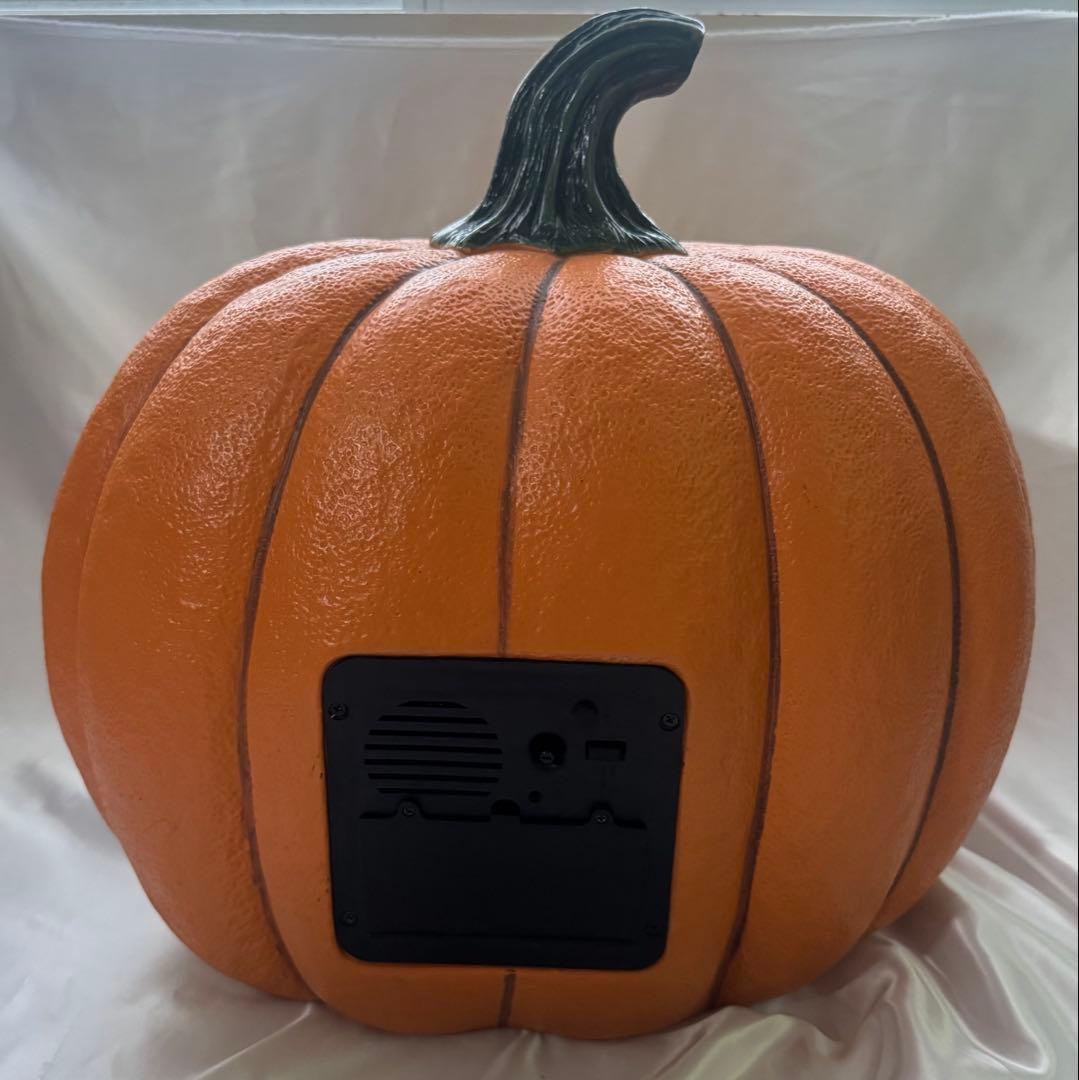 【特大】ハロウィン　カボチャ　LEDライト　センサー　トーキング　コストコ