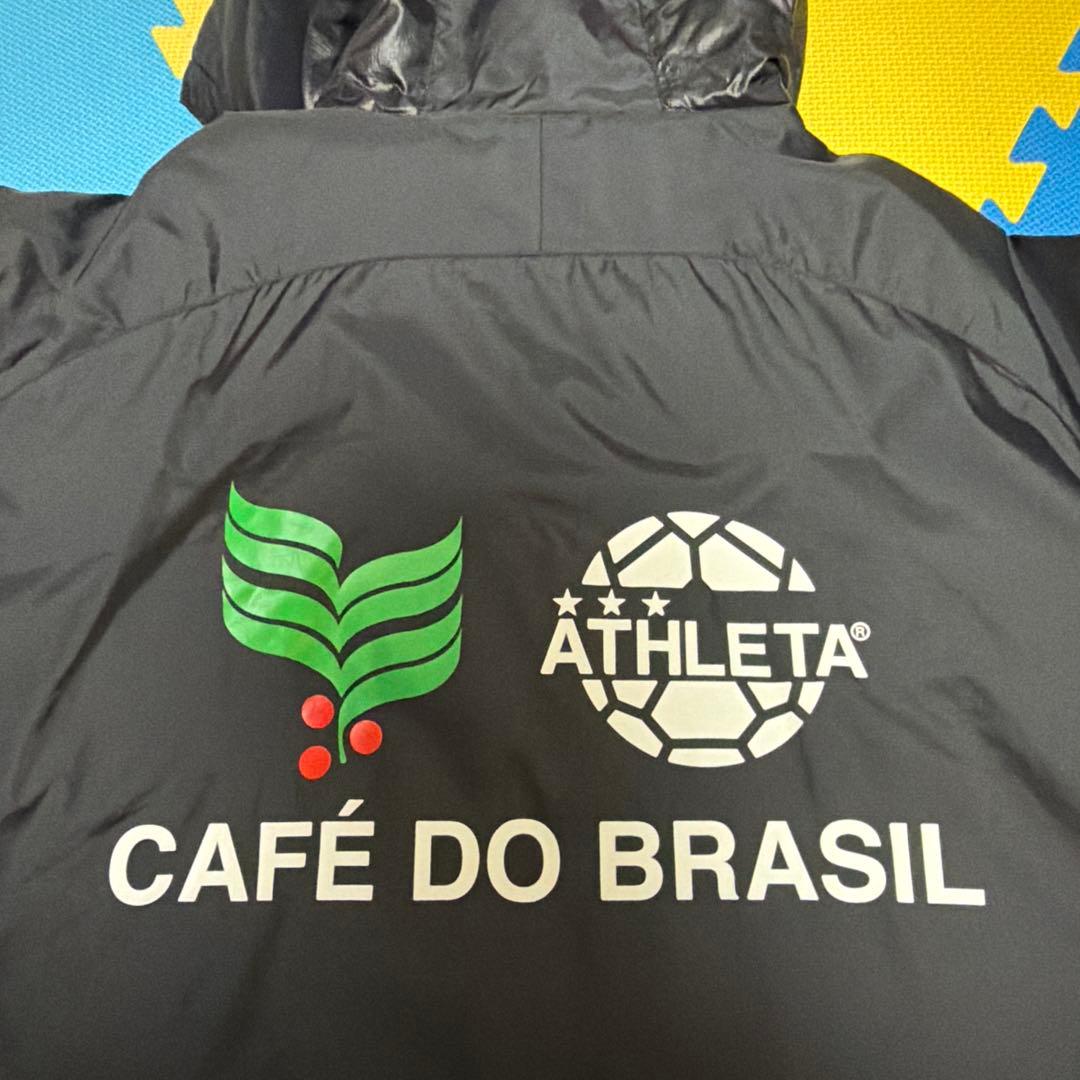 ATHLETA 中綿ハーフコート ブラック Lサイズ