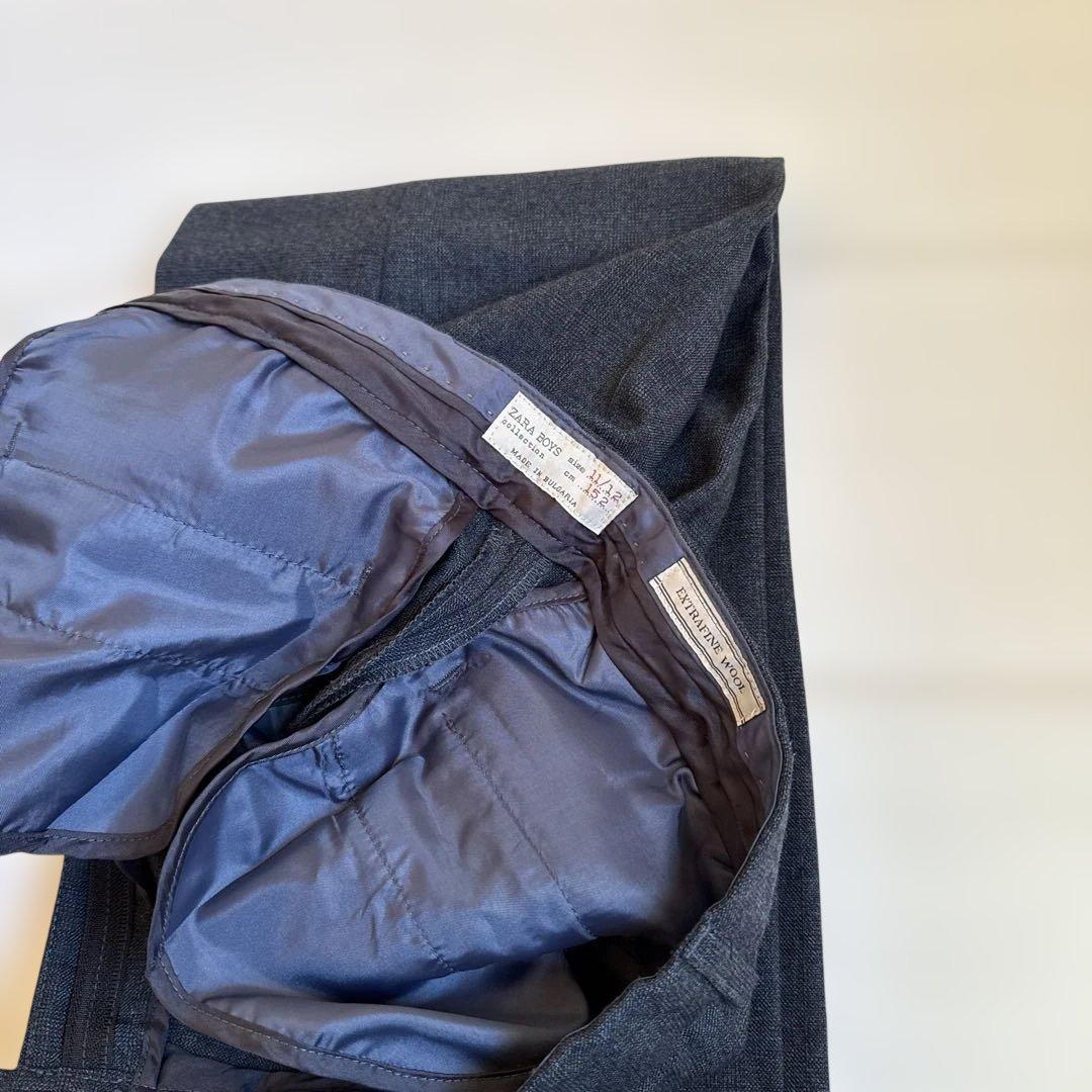 美品★ZARAダークネイビースーツ・ブレザー セット卒業式入学式152