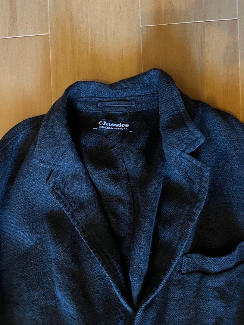 ジャケット・アウター CAHLUMN Linen Tailored Jacket