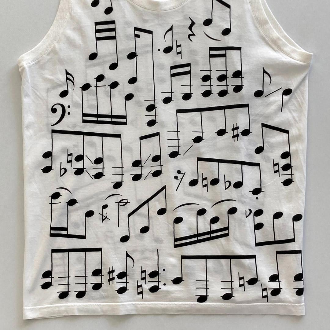 Dior Homme ディオールオム 音符タンクトップ エディ期