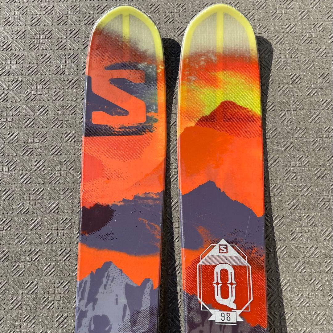 SALOMON サロモン パウダースキーQST-98 180cm ビンディング付