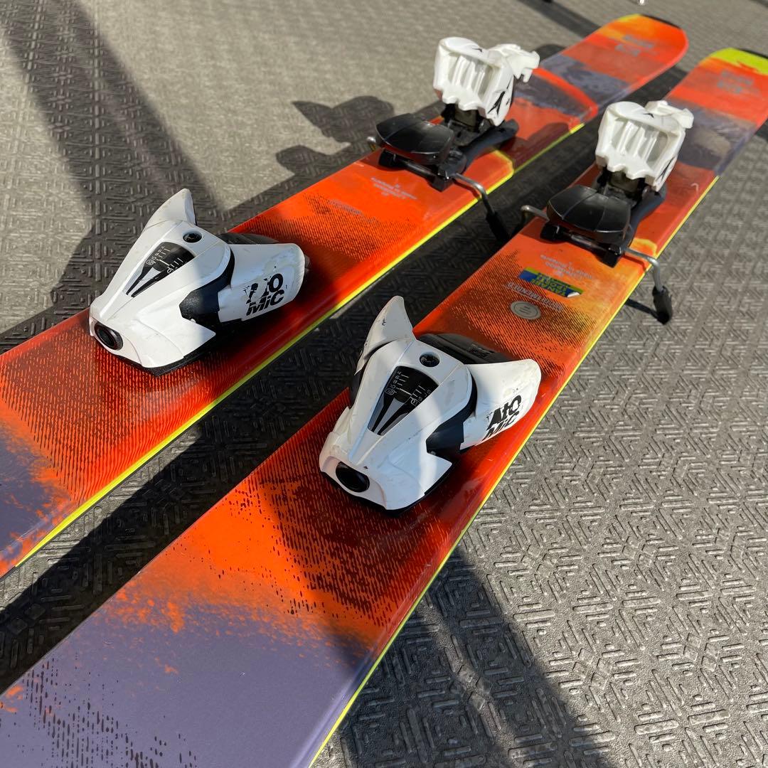 SALOMON サロモン パウダースキーQST-98 180cm ビンディング付