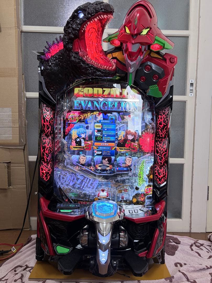 ゴジラ対エヴァンゲリオンセカンドインパクトG破壊神覚醒 パチンコ実機 オート