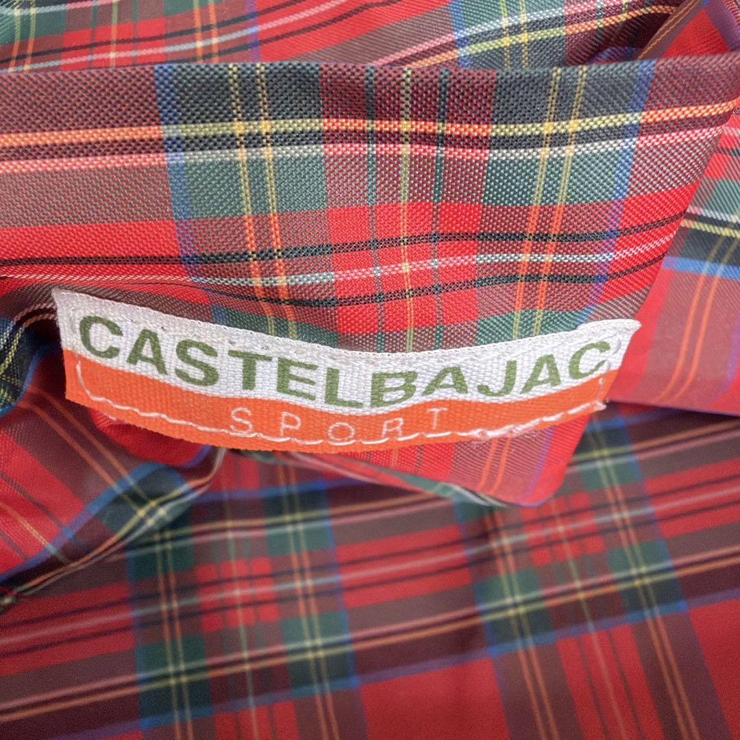 極美品✨ カステルバジャック T挿しサッチェル ラウンド バッグ ブラック