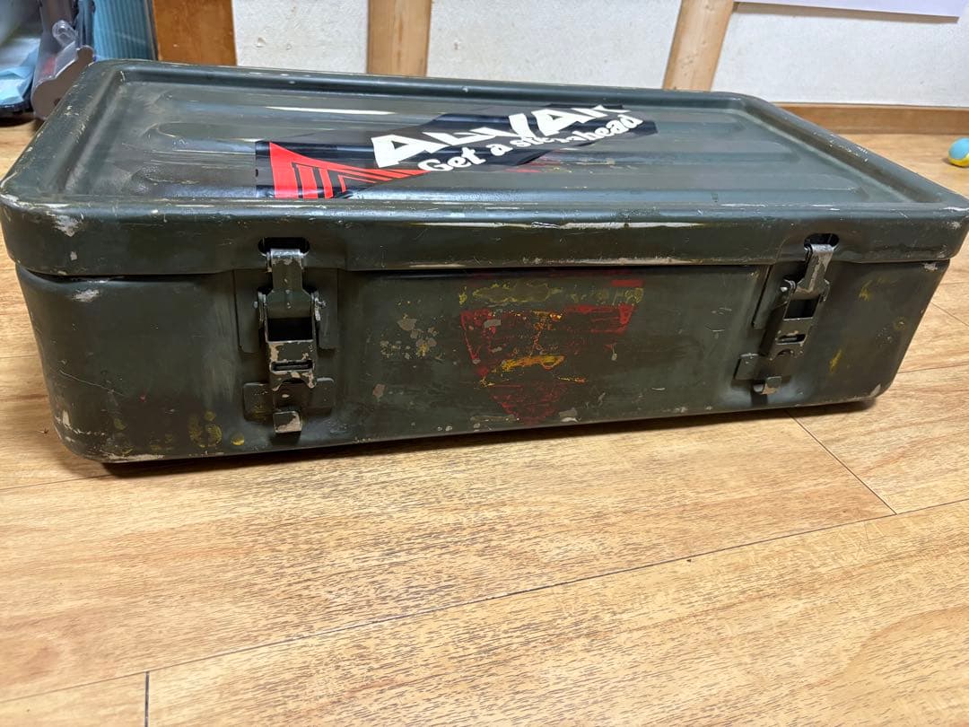 US ARMY ミリタリー アルミ コンテナ ボックス ケース ビンテージ