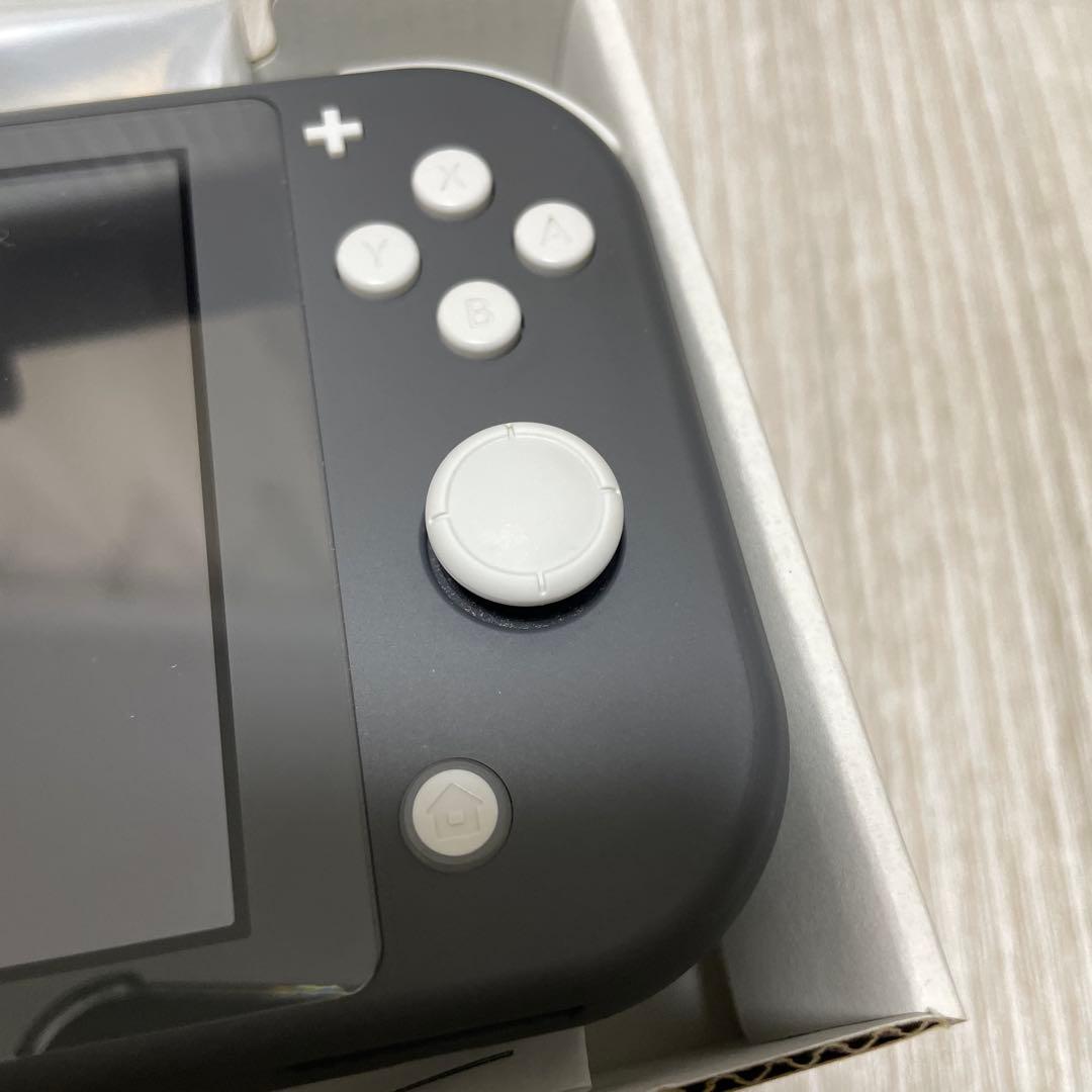 Nintendo Switch Lite グレー　本体＋箱＋収納ケース＋充電器