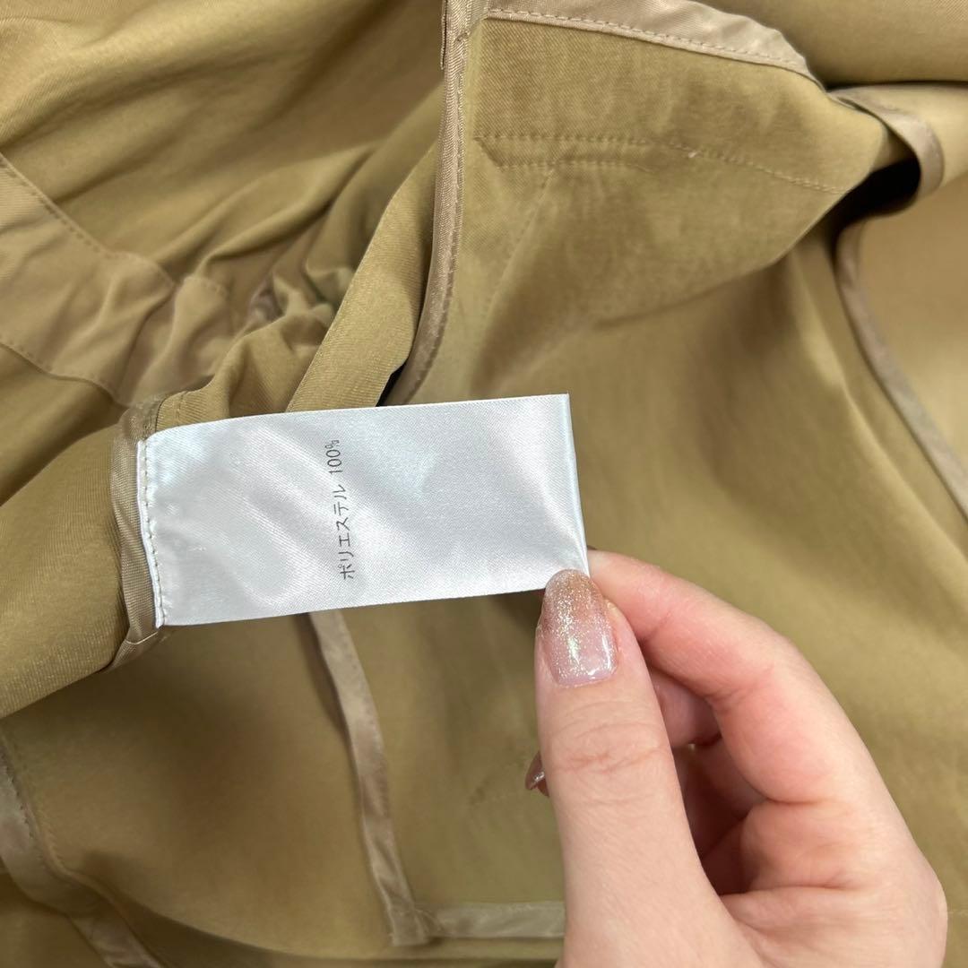 J874 新品未使用 M レリアン 現行タグ ロングコート ブラウン レディース