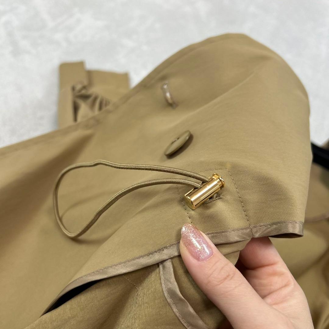 J874 新品未使用 M レリアン 現行タグ ロングコート ブラウン レディース