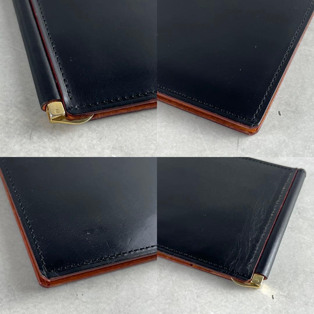 入手困難✨ ガンゾ ganzo マネークリップ お札入れ コンパクト ブラック